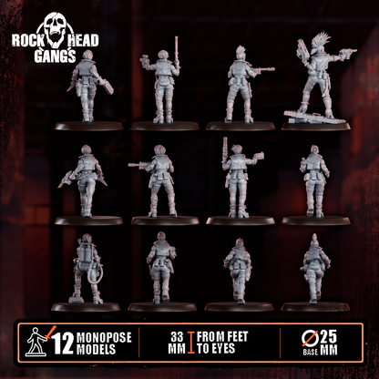 Chembirds Gang Squad | Rock Head Gangs | Dakka Dakka