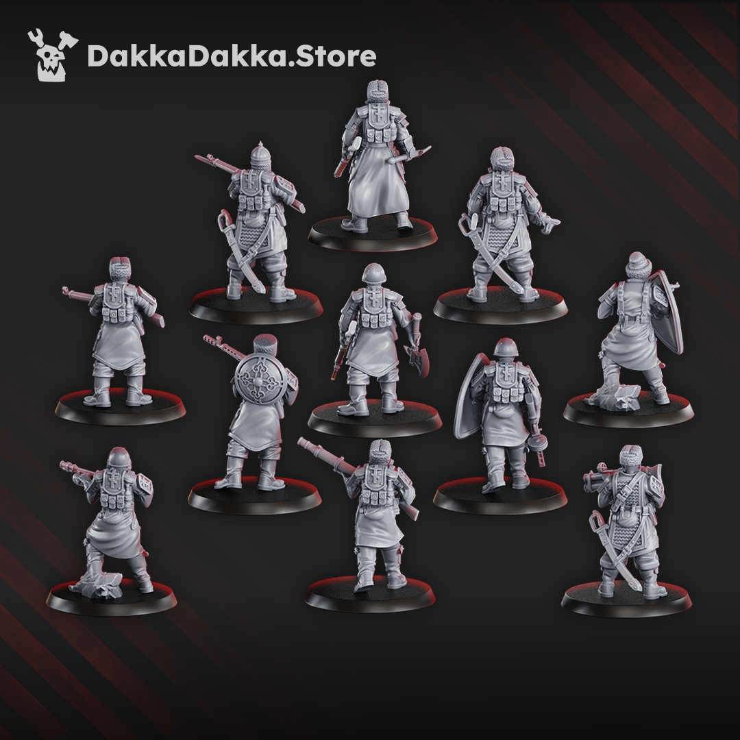 Red Druzhina Squad | Steel Union | Dakka Dakka