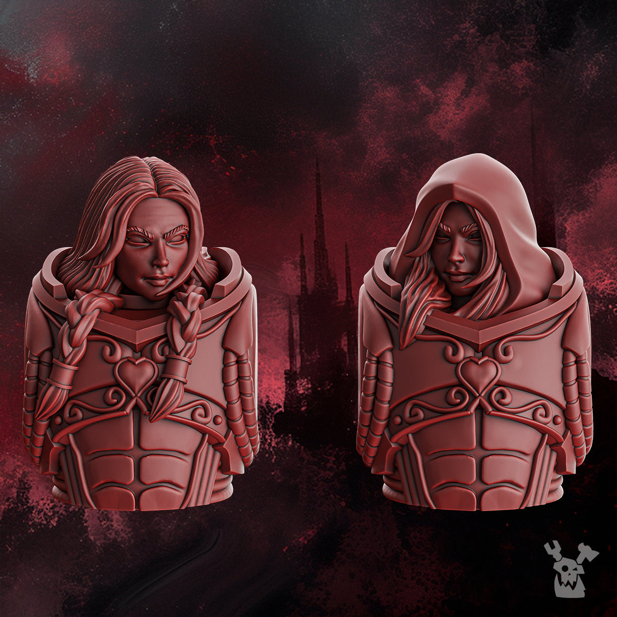 Bits - Female Heads | Crimson Wings | Dakka Dakka