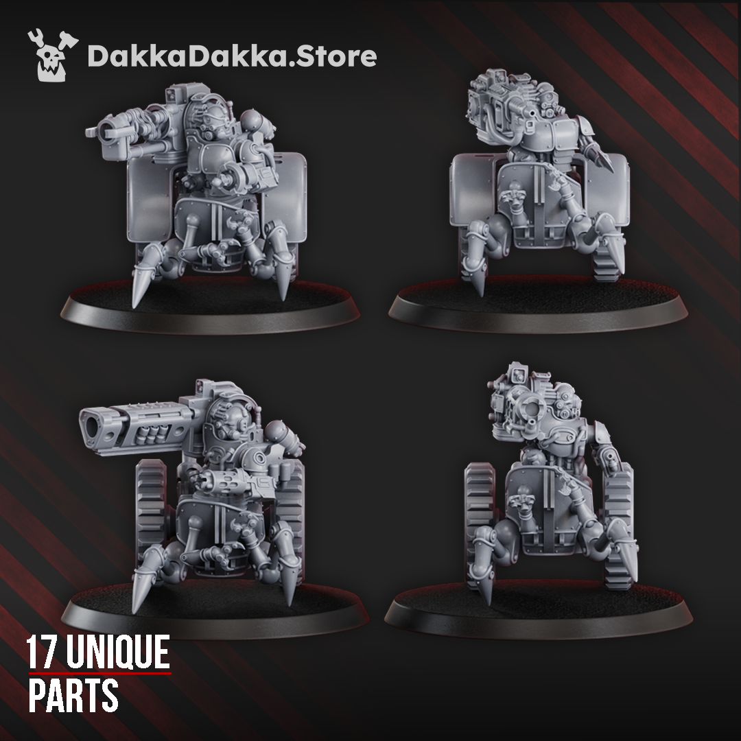 Bits- Light & Heavy Mechtaurs | Pluto's Mechanized Legion | Dakka Dakka
