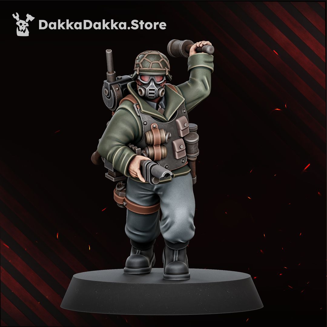 Doomsday Veterans Brigade painted trooper