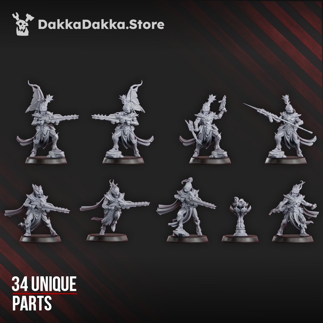 Bits - Spacelair Flamescale Squad | Spacelair Anchorites | Dakka Dakka