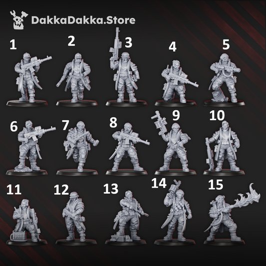 The Alcat Rats Infantry Squad