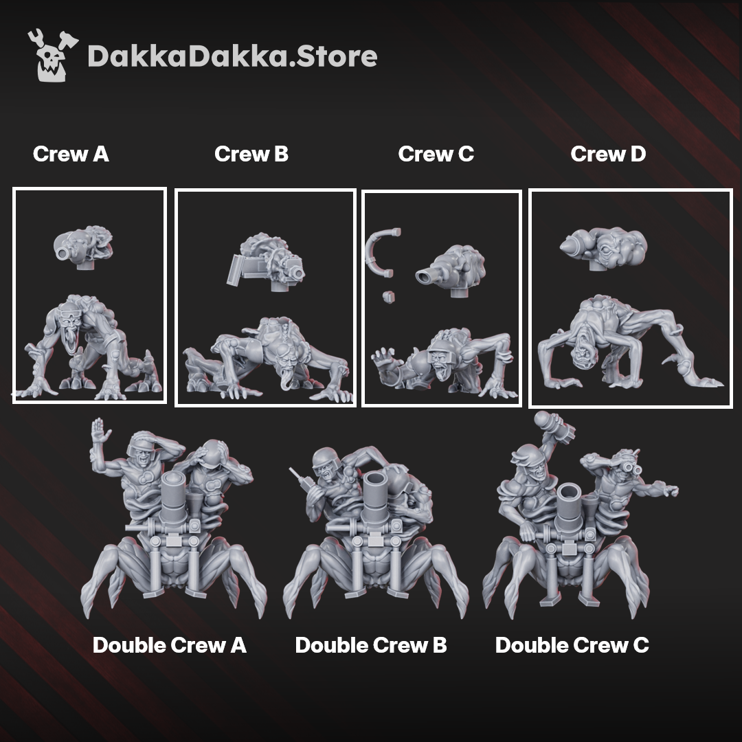 Shroomspawn Weapons Crew Squad
