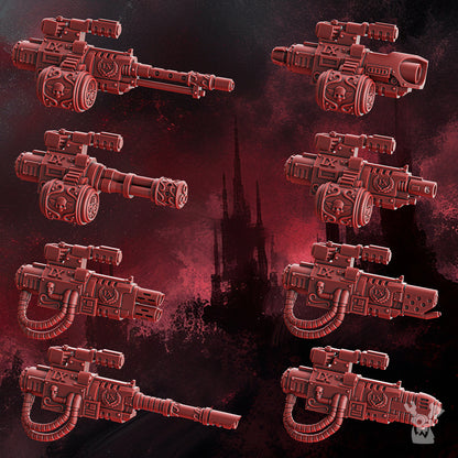Bits - Ancient Era Heavy Weapons Pack | Crimson Wings | Dakka Dakka