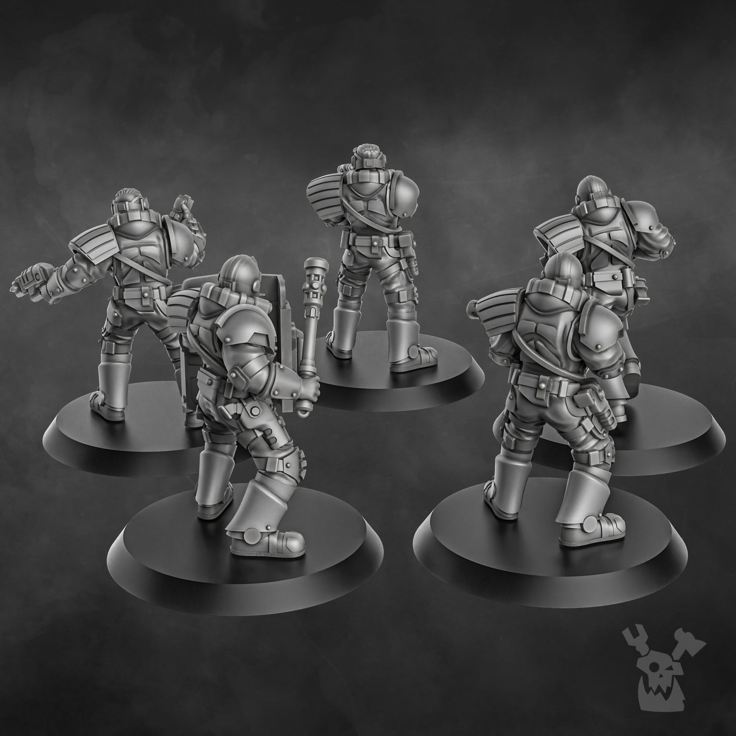 Metal Militia Brigade (part 1) | Rock Head Gangs | Dakka Dakka Store
