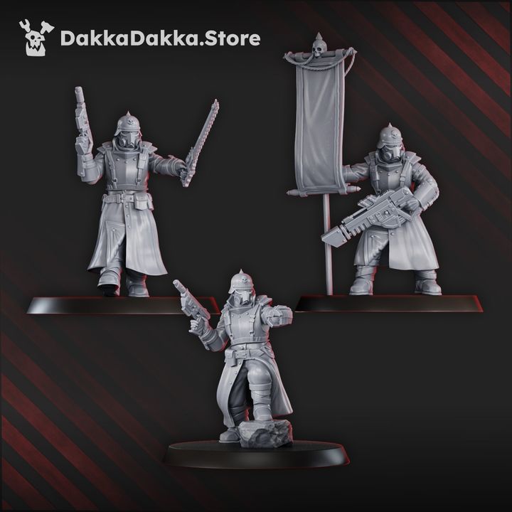 2nd Death Division Commander Squad | 2nd Death Division | Dakka Dakka