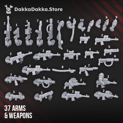 Bits - The Alcat Rats Infantry Squad