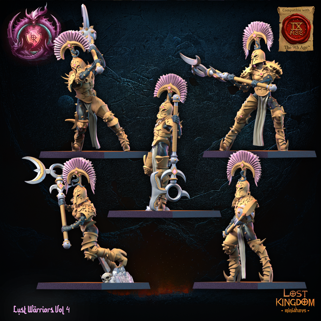 Lust Chosen | Sons of Depravation | Lost Kingdom Miniatures