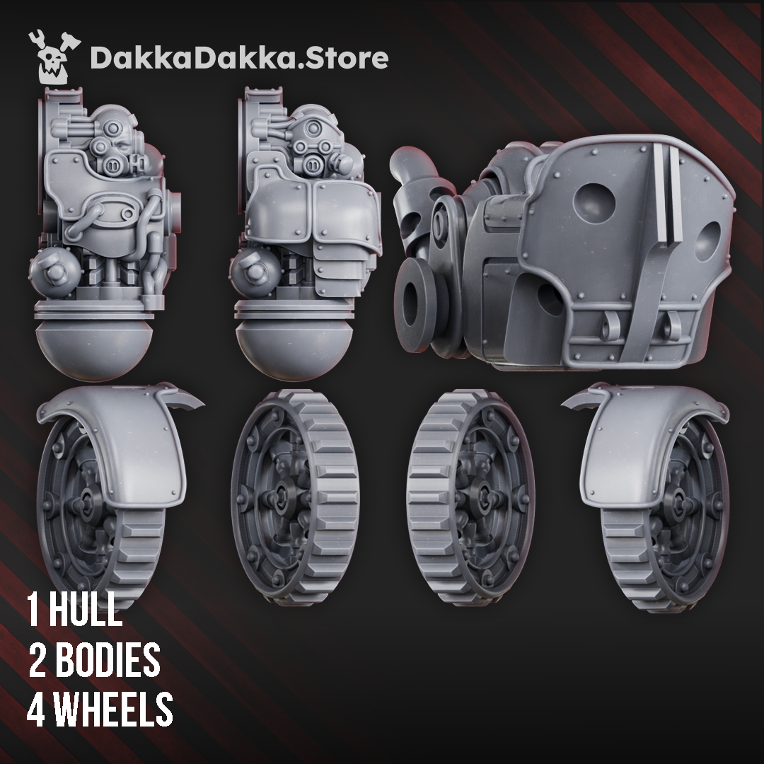 Bits- Light & Heavy Mechtaurs | Pluto's Mechanized Legion | Dakka Dakka