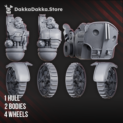 Bits- Light & Heavy Mechtaurs | Pluto's Mechanized Legion | Dakka Dakka