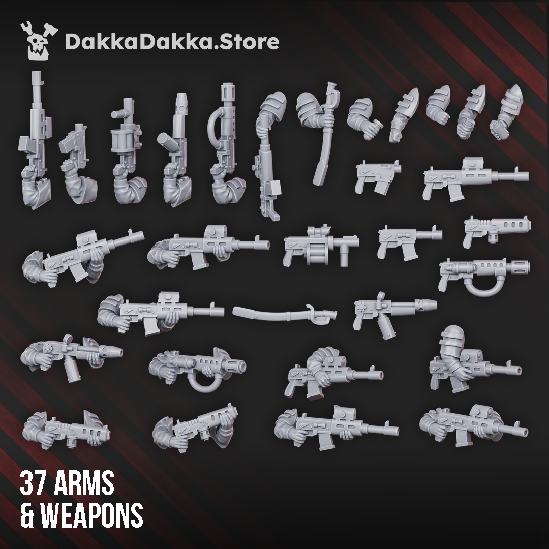 Bits - The Alcat Rats Infantry Squad