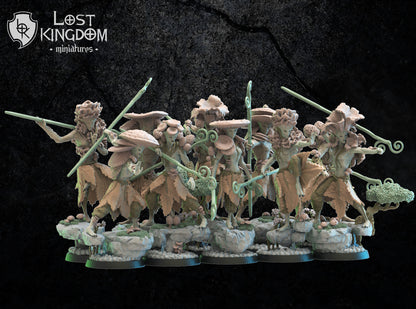 Shaolin Kodamas | Mori / Wood Elves | Lost Kingdom Miniatures