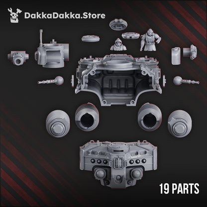 Hovercraft Tank Solpuga D-10  | Pluto's Mechanized Legion | Dakka Dakka