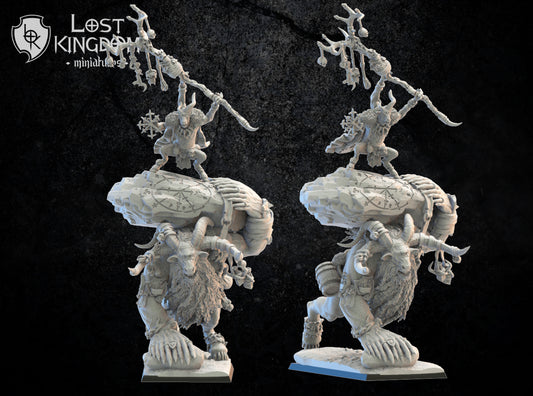 Ojancano and Cuegle | Beastmen | Lost Kingdom Miniatures