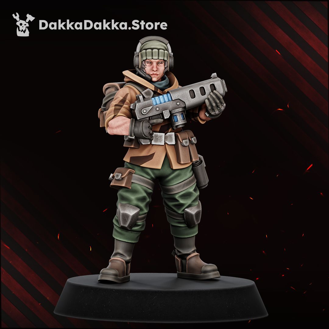 Alcat Rats Veterans Brigade painted trooper on patrol