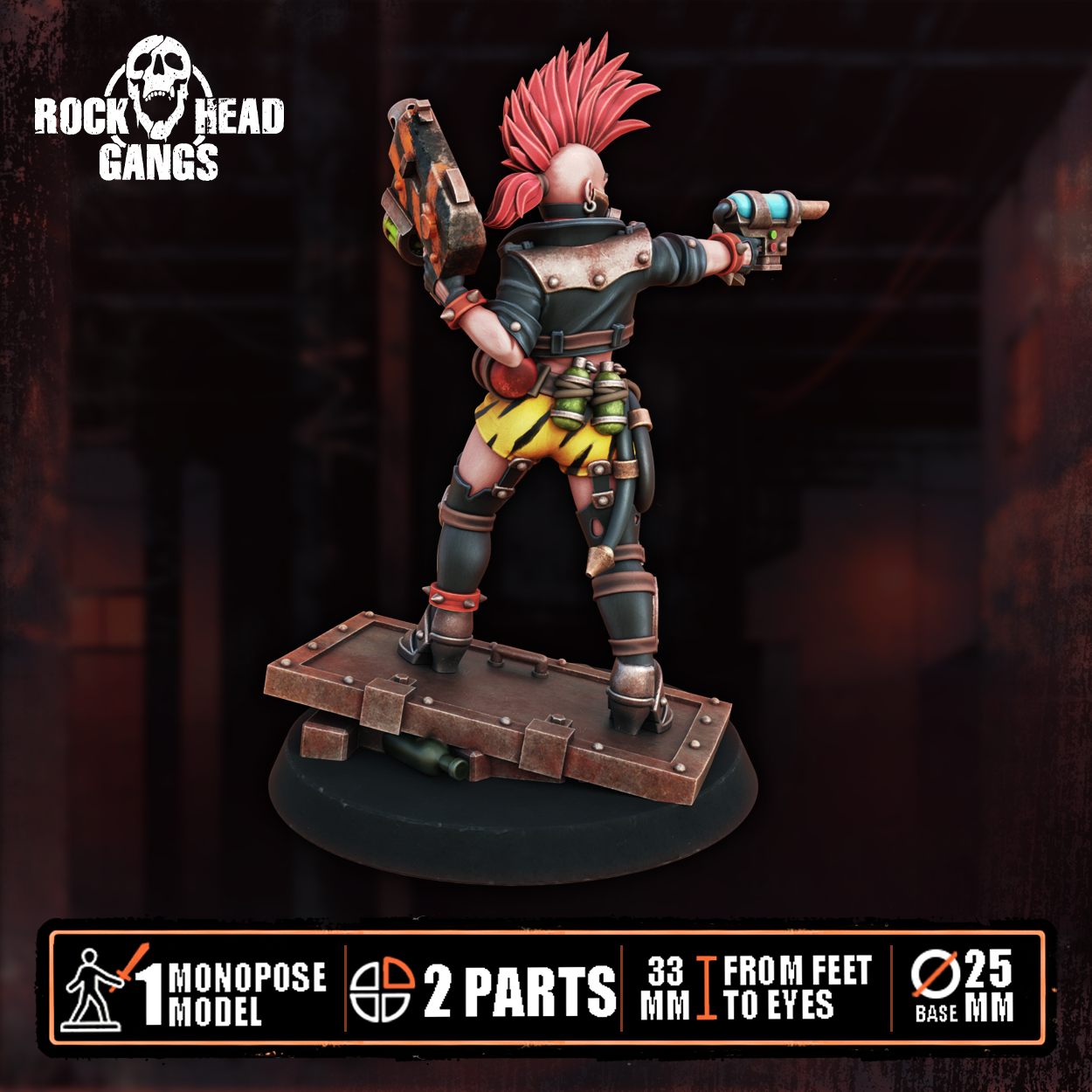 Chembirds Warrior | Rock Head Gangs
