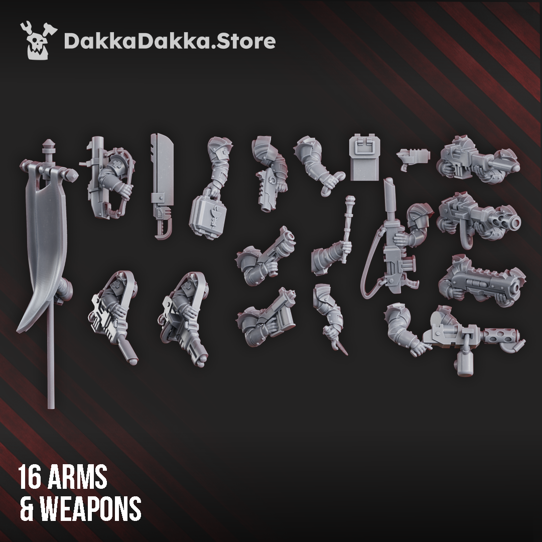 Bits – Phaeton Special Forces Masters Squad – Modular Infantry Build Kit