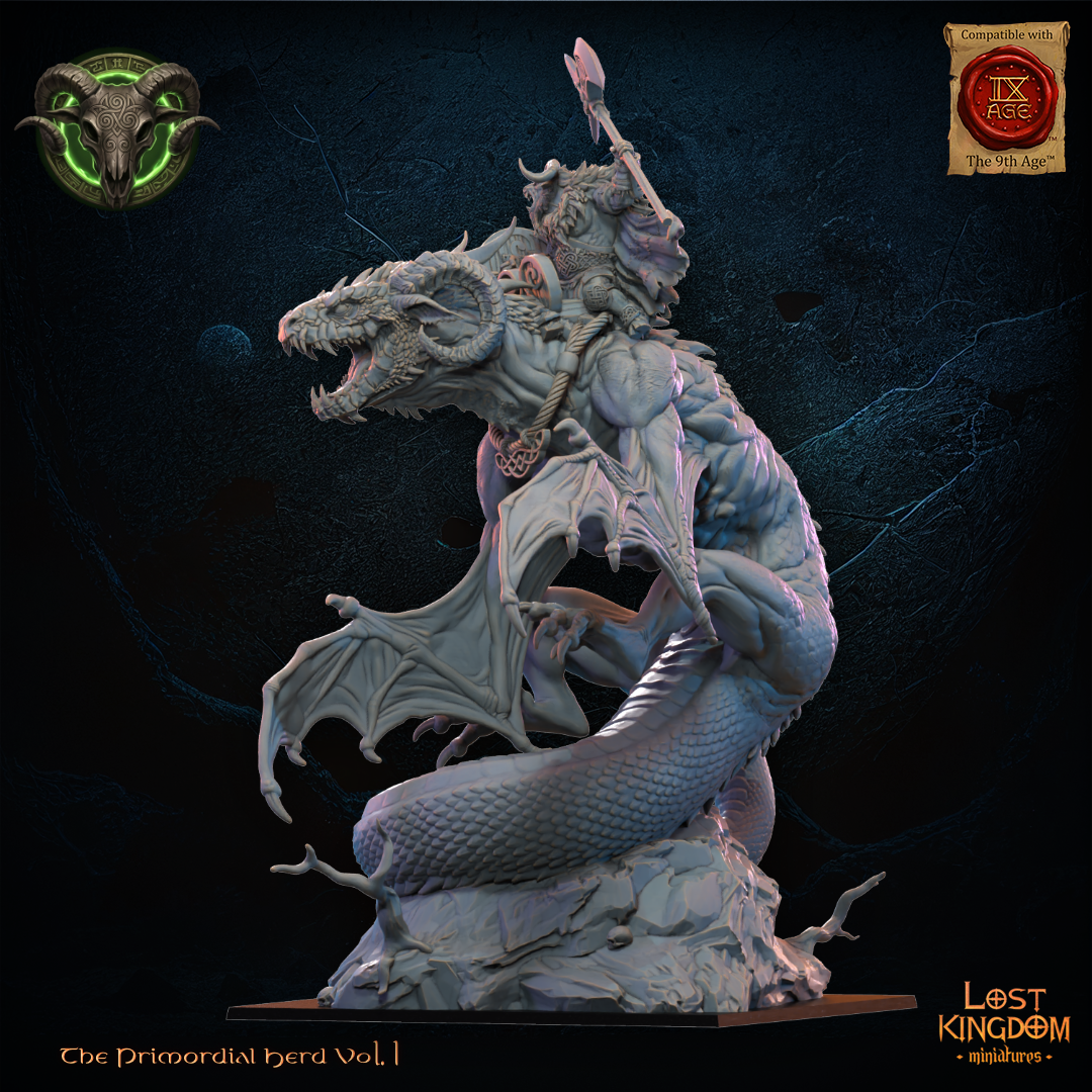 Brennach, Wildhorn Lord on Cuelebre