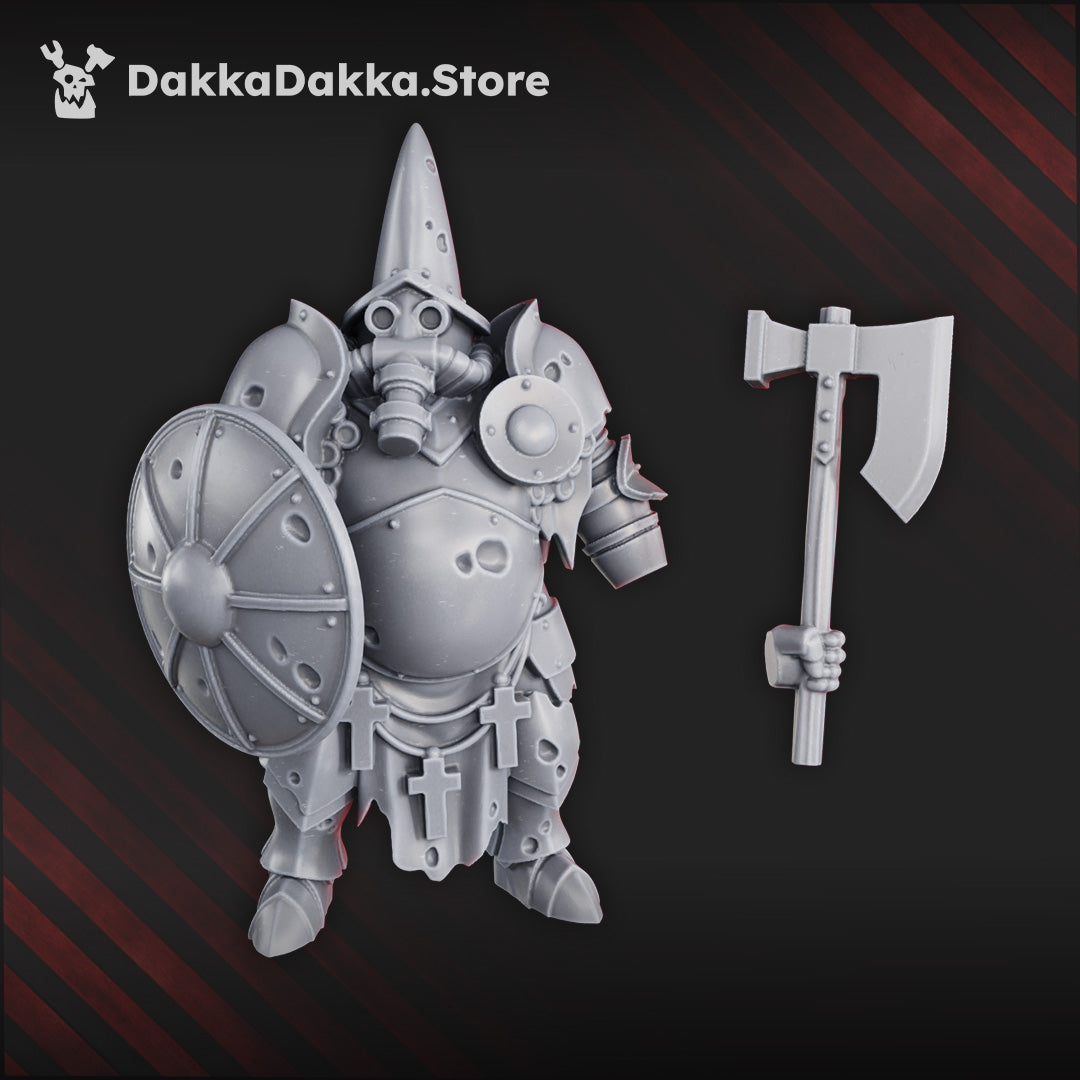 Verugo Inquisitorial with Shield and Machinegun | Torquemenda's Inquisition | Dakka Dakka