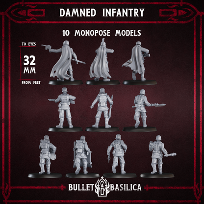 Damned Infantry Squad | Disciple of Tet’o | Bullet Basilica
