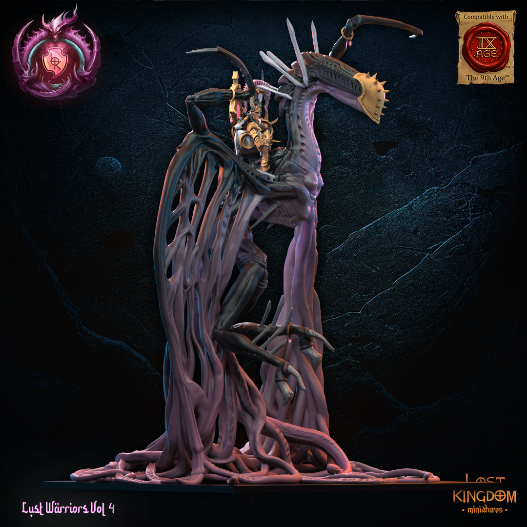 Skye - Lust Chosen on Depraved Dragon | Sons of Depravation | Lost Kingdom Miniatures