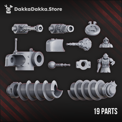Hovercraft Tank Solpuga D-10  | Pluto's Mechanized Legion | Dakka Dakka