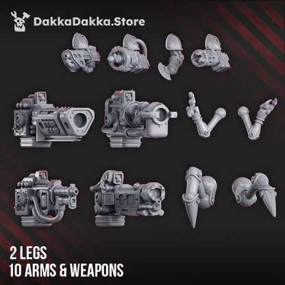 Bits- Light & Heavy Mechtaurs | Pluto's Mechanized Legion | Dakka Dakka