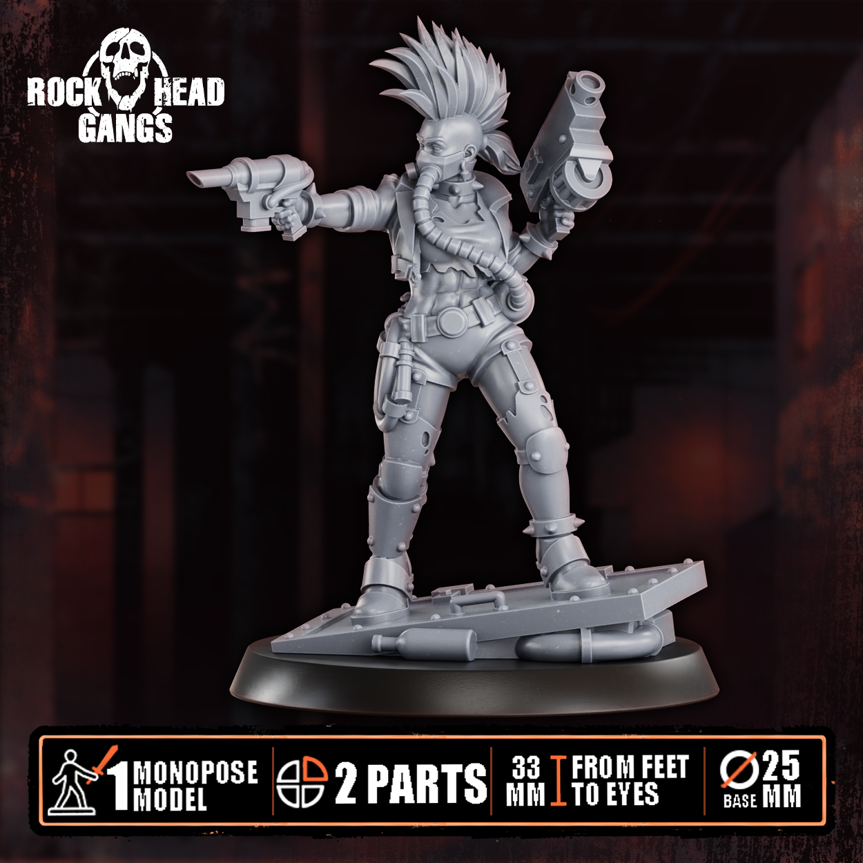 Chembirds Warrior | Rock Head Gangs