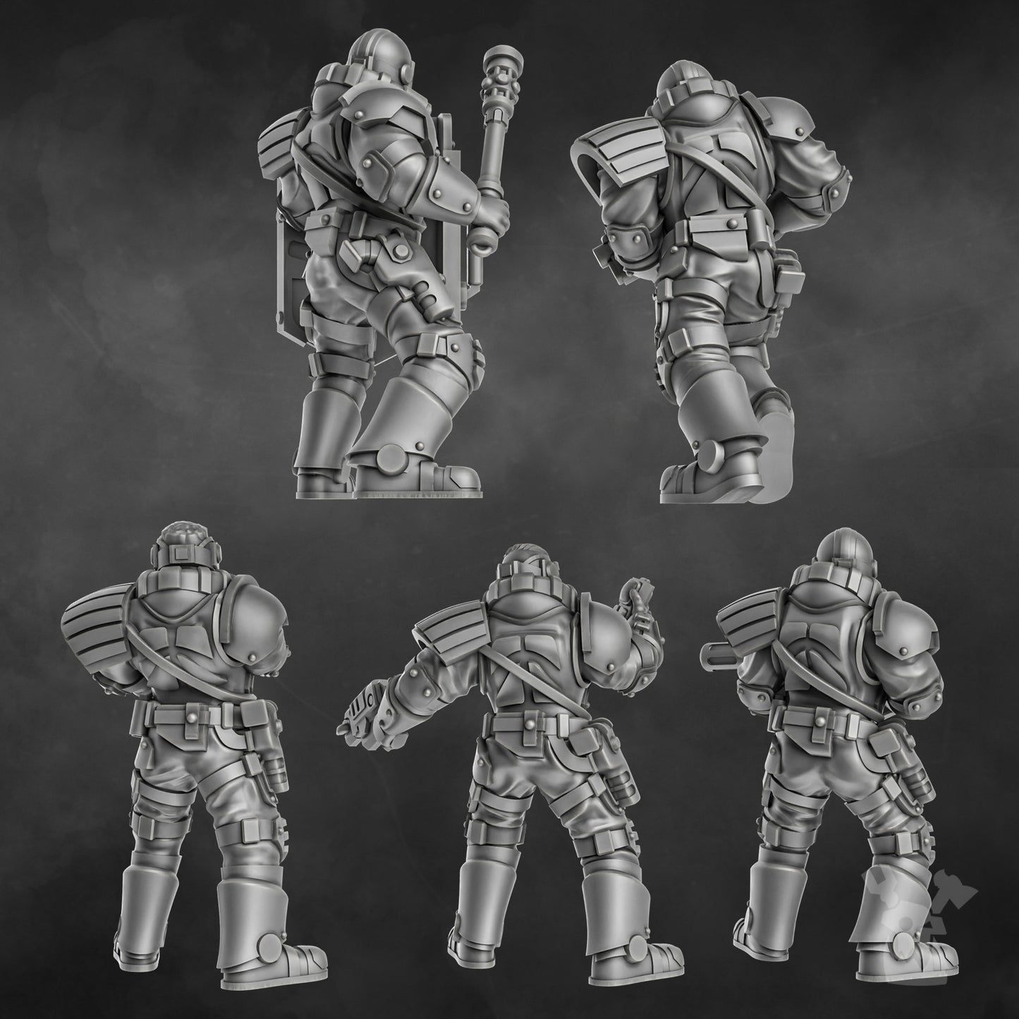 Metal Militia Brigade (part 1) | Rock Head Gangs | Dakka Dakka Store