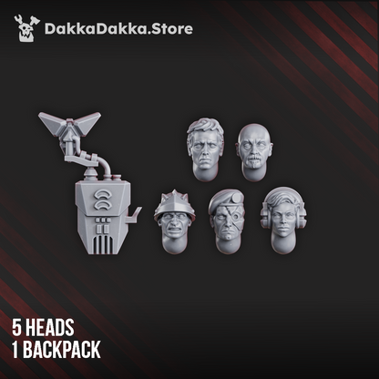 Bits – Phaeton Special Forces Masters Squad – Modular Infantry Build Kit