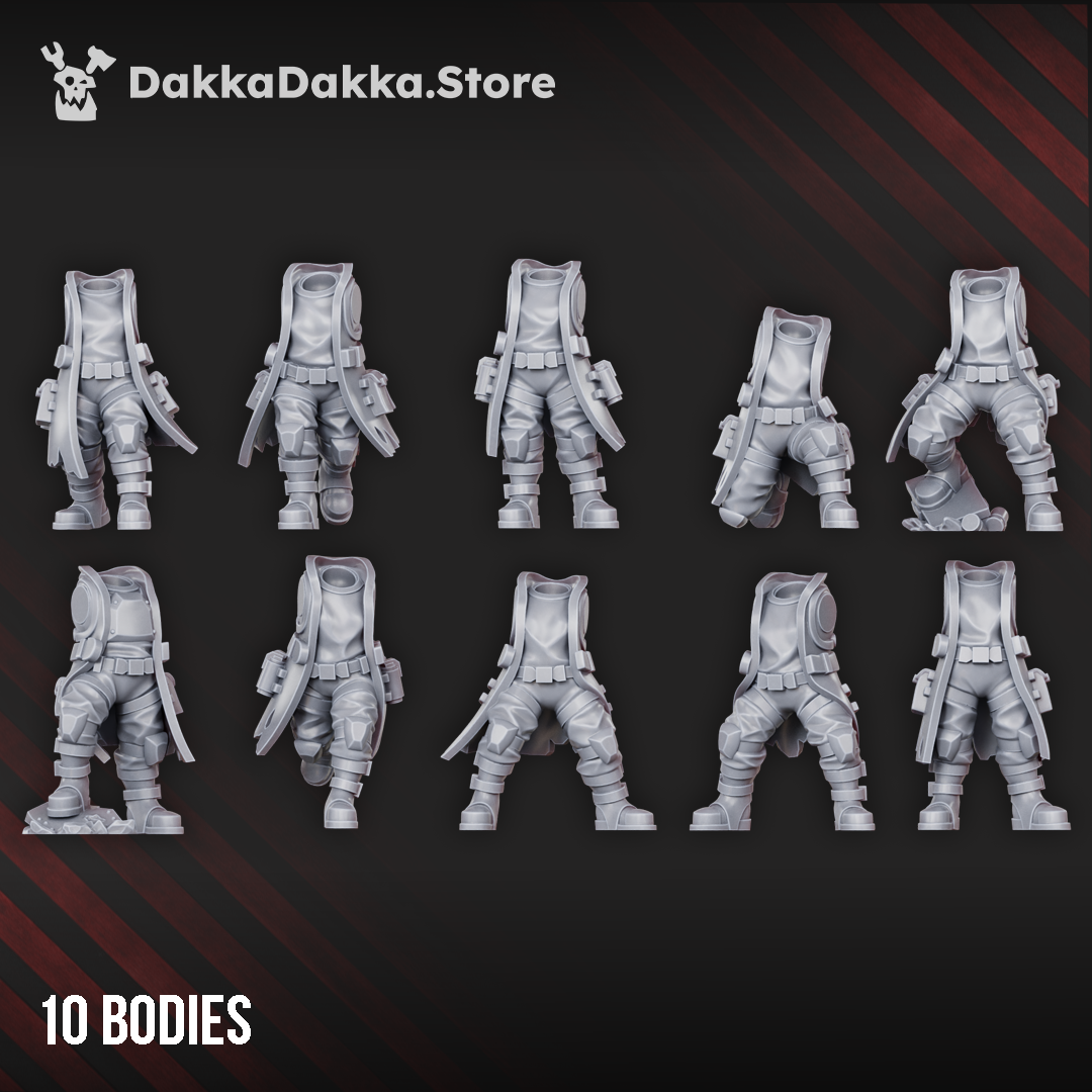 Bits - The Alcat Rats Infantry Squad
