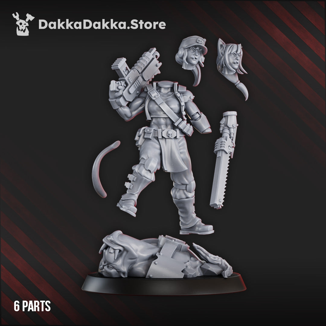 Ork Slayers Commander | Imperial Humans | DakkaDakka.Store