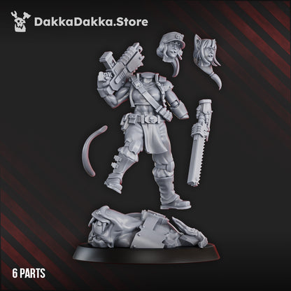 Ork Slayers Commander | Imperial Humans | DakkaDakka.Store