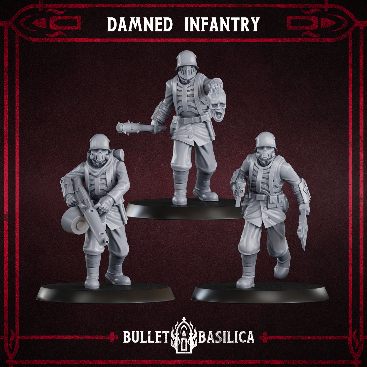 Damned Infantry Squad | Disciple of Tet’o | Bullet Basilica