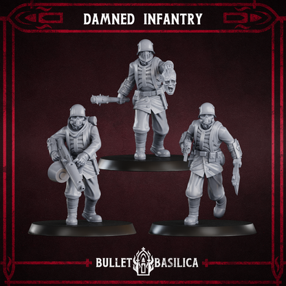Damned Infantry Squad | Disciple of Tet’o | Bullet Basilica