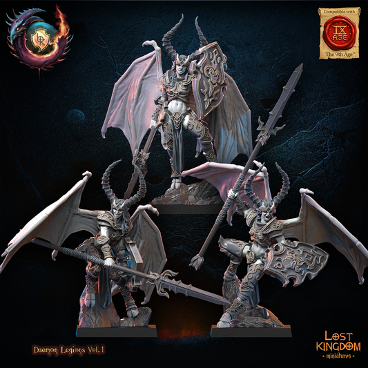 Flying Furies | Daemon Legions | Lost Kingdom Miniatures