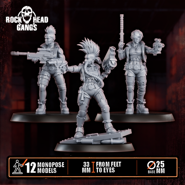 Chembirds Gang Squad | Rock Head Gangs | Dakka Dakka