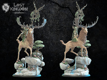Youta, Shika Rider Hero | Mori / Wood Elves | Lost Kingdom Miniatures