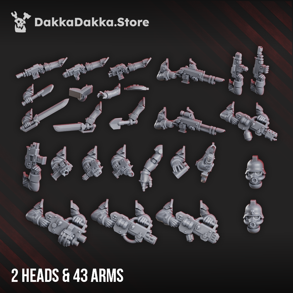 Bits - Death Division Infantry | 3rd Death Division | Dakka Dakka