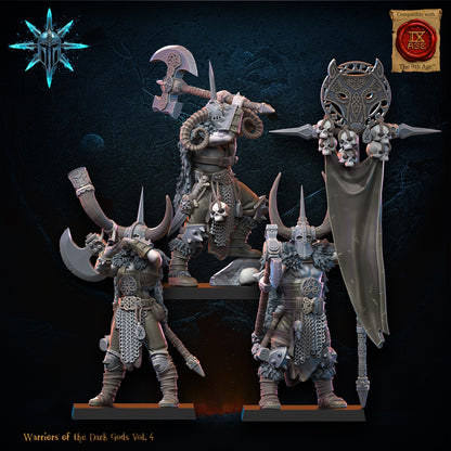 Heavy Weapon Barbarian Regiment | Warriors of the Dark Gods | Lost Kingdom Miniatures