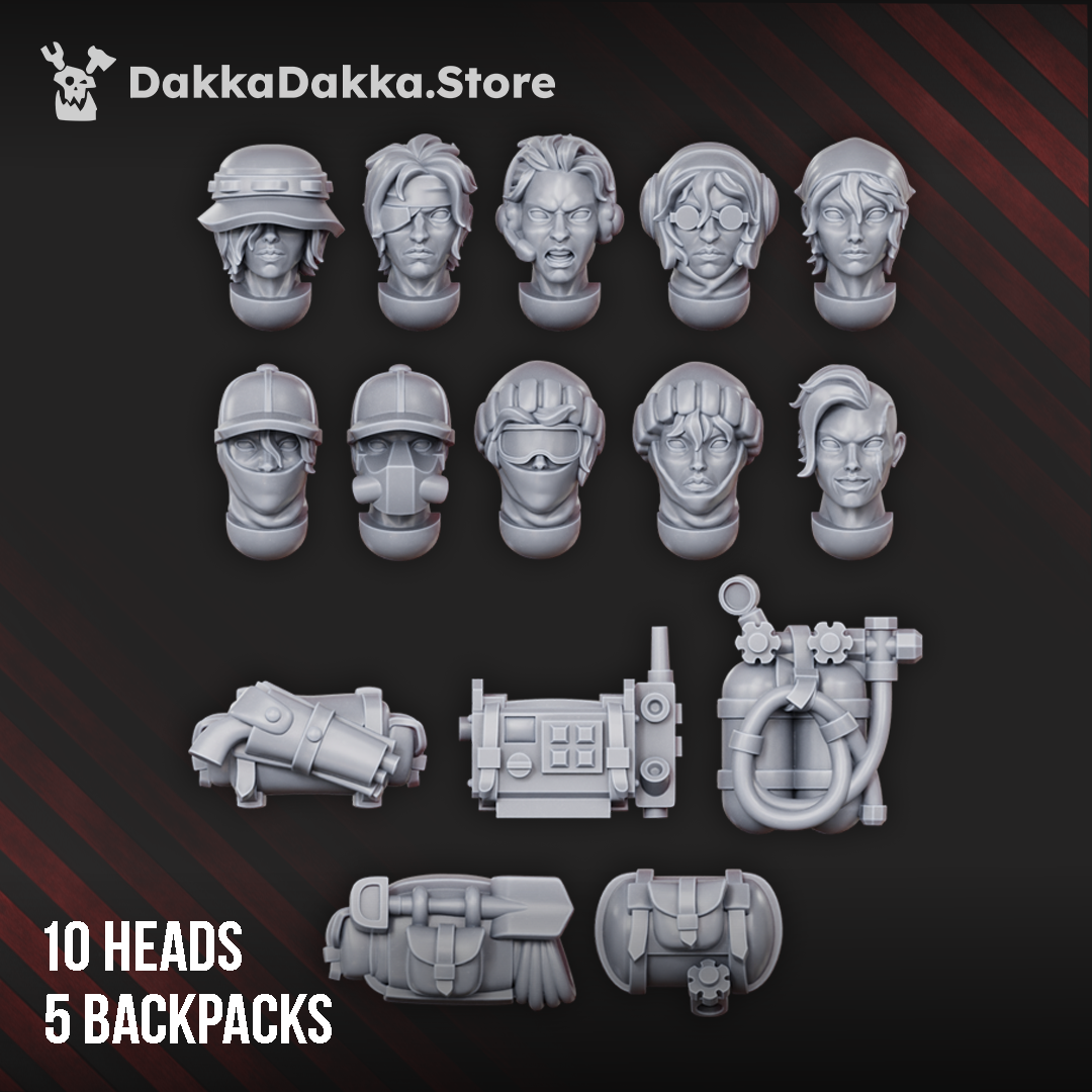 Bits - The Alcat Rats Infantry Squad