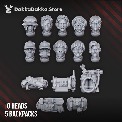 Bits - The Alcat Rats Infantry Squad
