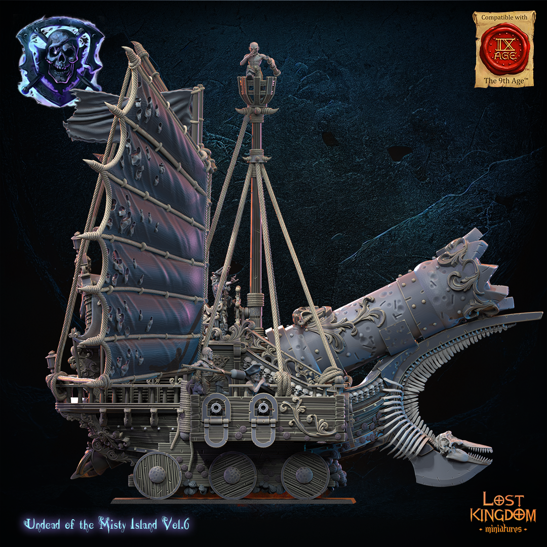 Shipwreck Maker | Undead of Misty Island | Lost Kingdom Miniatures