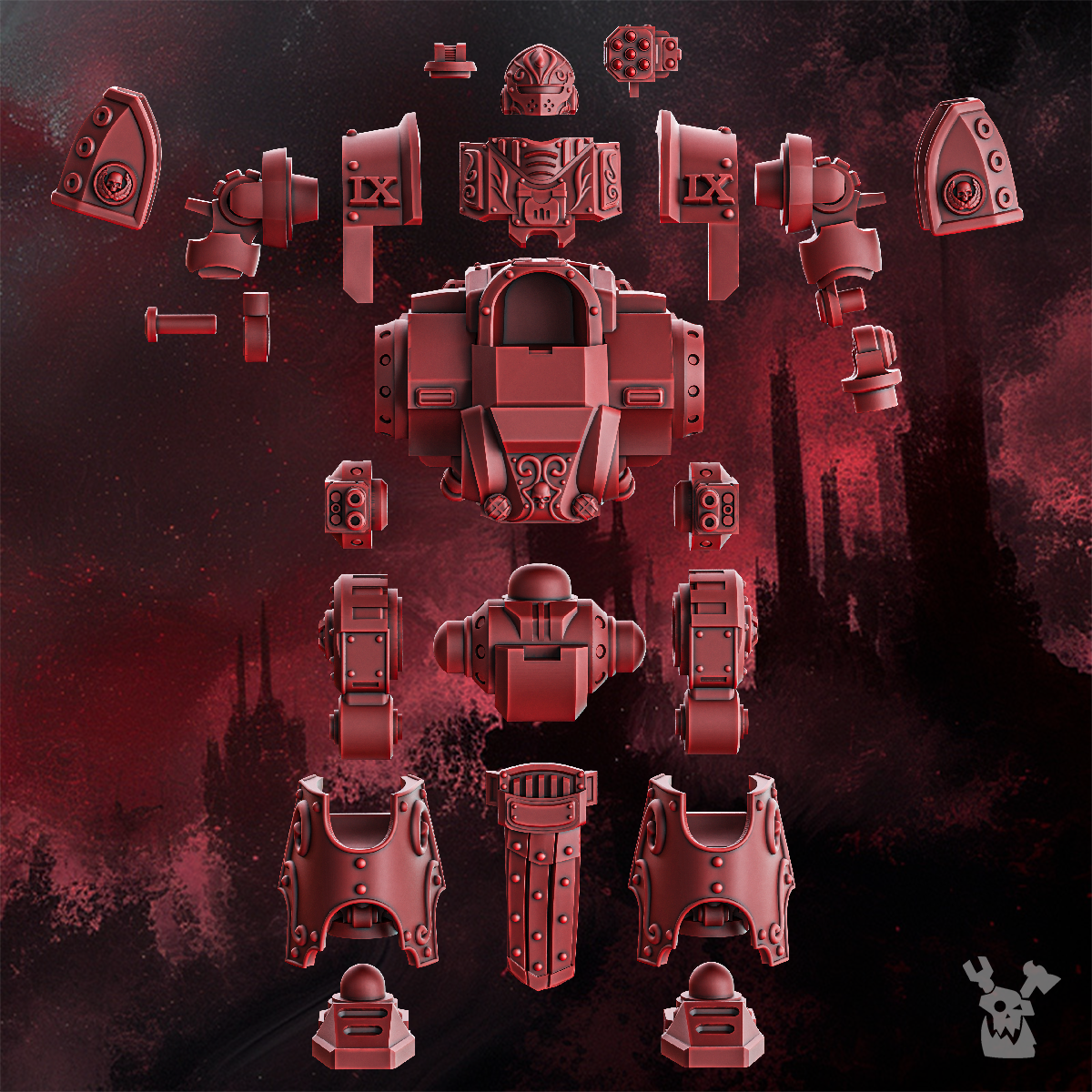 Crimson Wings Ancient Walker | Crimson Wings | Dakka Dakka