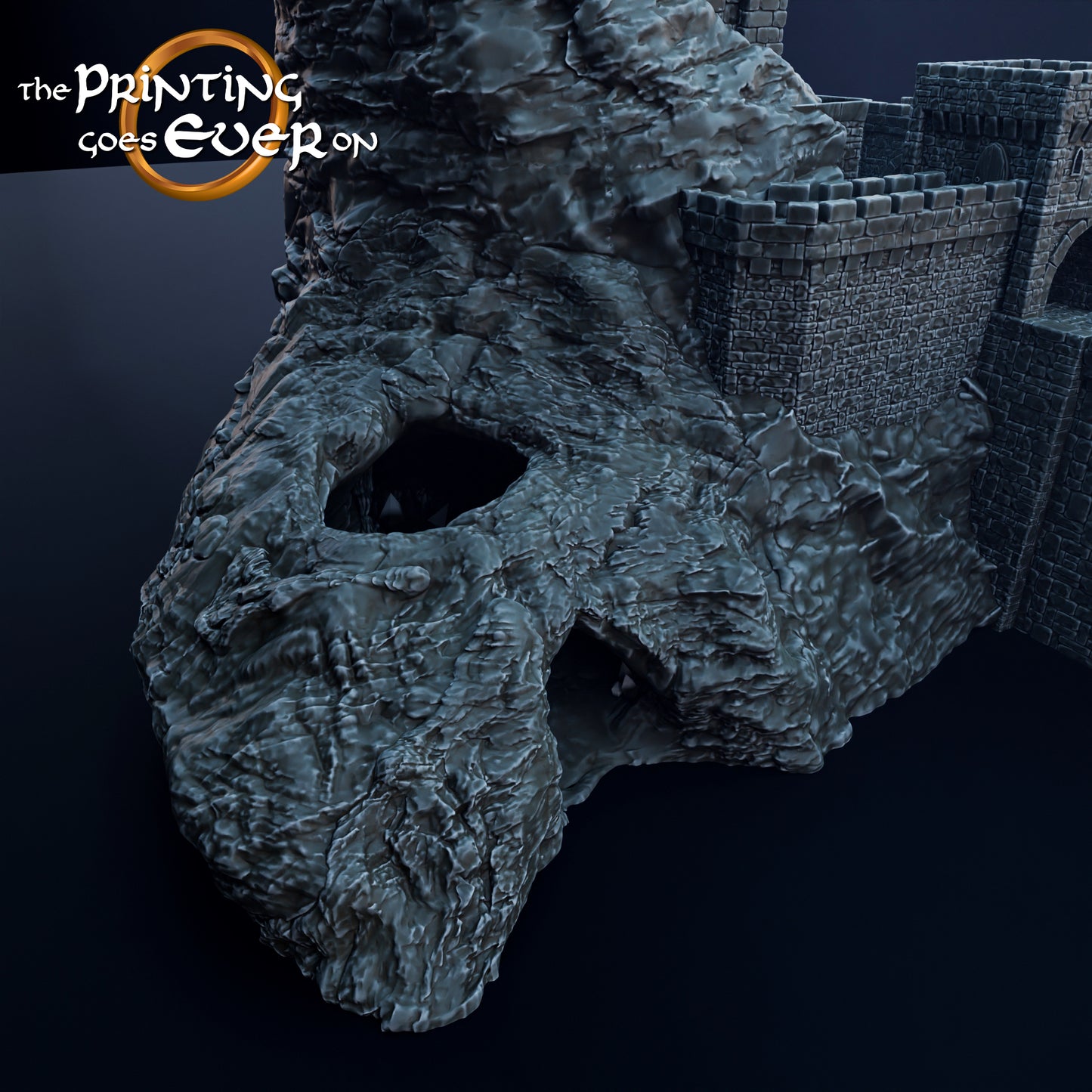 Mountain Fortress | The Printing Goes Ever On   |  Buildings and Terrain