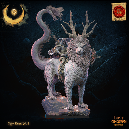 Barisuta Hero on Denglong | Night Elves / Dark Elves | Lost Kingdom Miniatures
