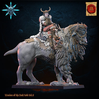 Frejya - Half Giant Wasteland Sorceress | Warriors of the Dark Gods | Lost Kingdom Miniatures