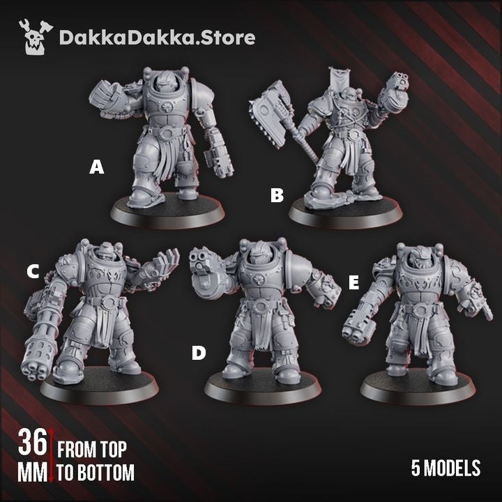 Ignisaurus Clan Destroyers Squad | Space Knights | Dakka Dakka