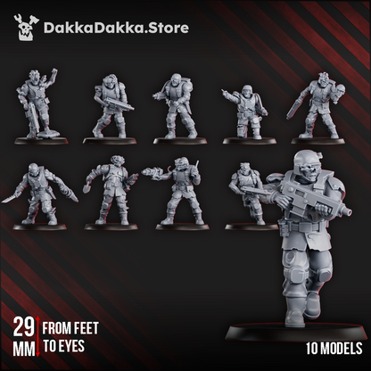 Diseased Planetary Guard | Agglomerate of Sector Gribabos | Dakka Dakka